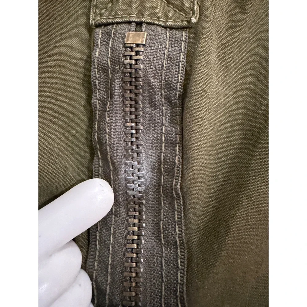 Abercrombie & Fitch XL Cargo Pants Mens‎ Green Paratrooper Work Wear Military